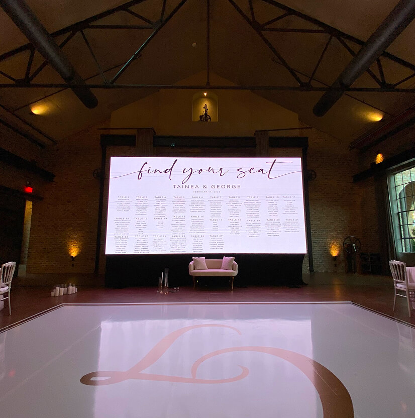 Led Wall Rental Houston Customizable LED