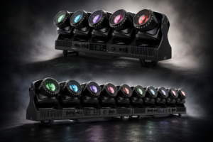 ACME TORNADO five-head moving LED lighting fixture