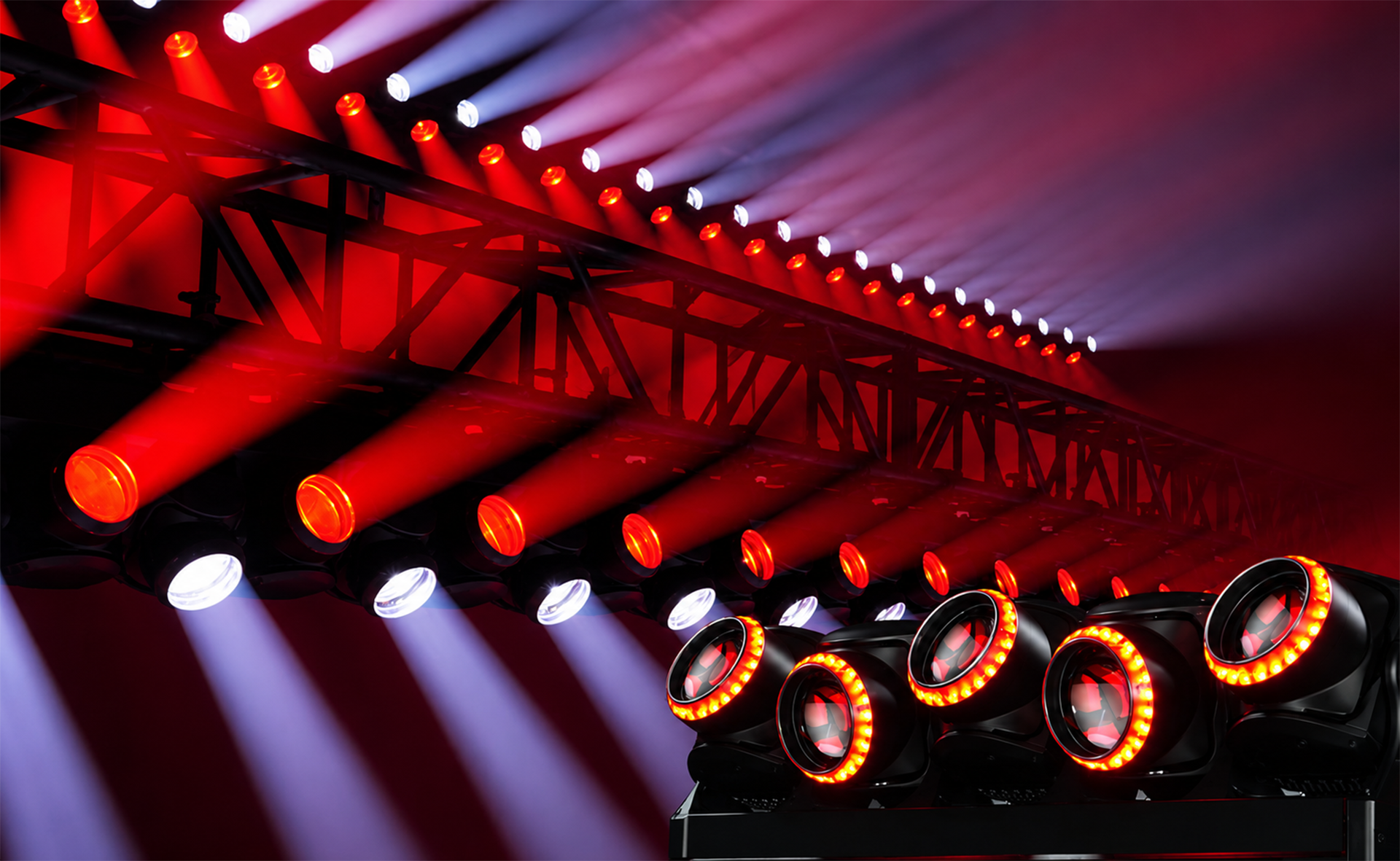 ACME TORNADO five-head moving LED stage lighting fixture